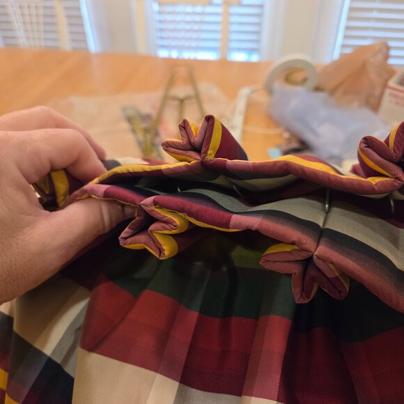 4 Pinch Pleated Custom 100% Pure Silk WIndow Treatments - Picture 12 of 12